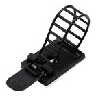 100Pcs Cable Ties Cord Clamp Adjustable Cable Clamps for Office Wire Management