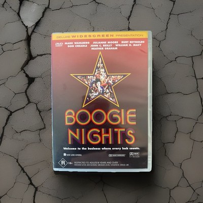 BOOGIE NIGHTS (1998) DVD NEW (UNSEALED) REGION 4 FREE POSTAGE MARK WAHLBERG RARE