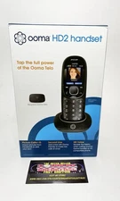 Ooma Telo HD2 Handset Replacement Phone Black - Brand New In Box!
