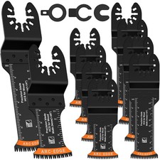 10PCS OSCILLATING MULTI TOOL BLADE SAW BLADES WOOD METAL CUTTER FOR DEWALT UK