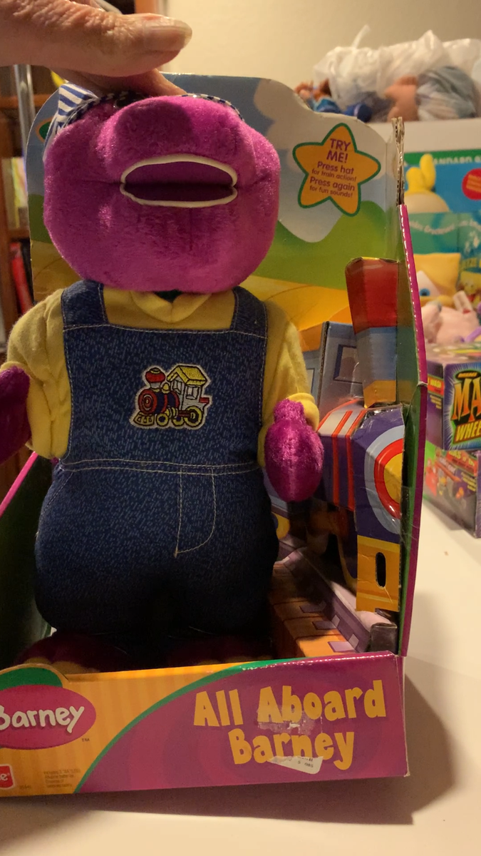 Barney 電話 おもちゃ Amazon.com: Fisher-Price Barney Best Manners Phone, Pink : Toys