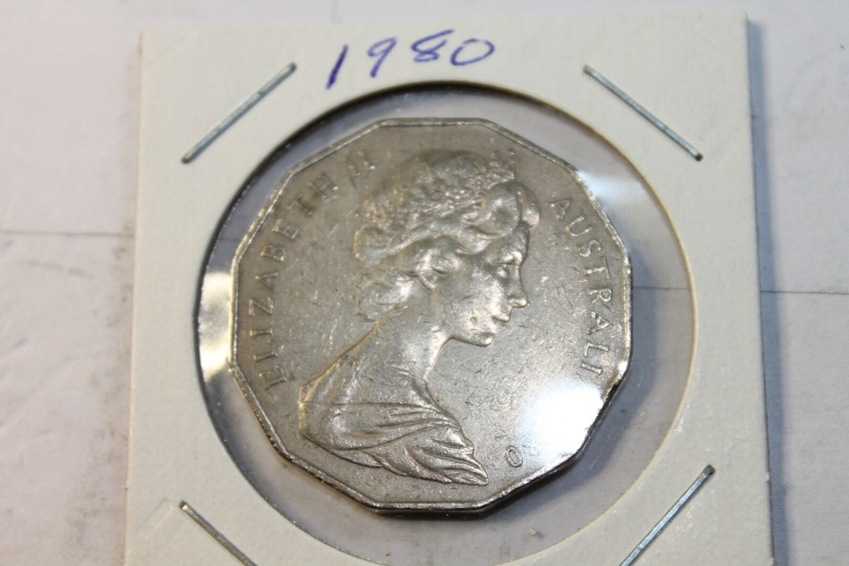 Australia 1980 Fifty Cents 50c Elizabeth II | eBay