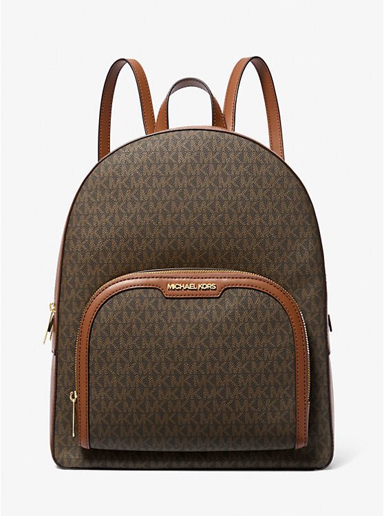 Michael Kors★AYCEE LG ZIP PKT BACKPACK★日本未発売 送料無料 MICHAEL KORS JAYCEE $558 LARGE ZIP POCKET LEATHER BACKPACK