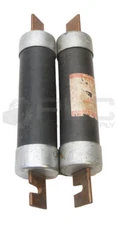 LOT OF 2 ECON ECS200 DUAL ELEMENT FUSE 200A