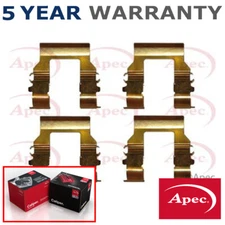 Apec Rear Brake Pads Fitting Kit Fits Mitsubishi Space Wagon 2.0 2.4