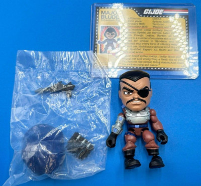 G.I JOE:  Major Bludd The  Loyal subjects action vinyl's 2 complete