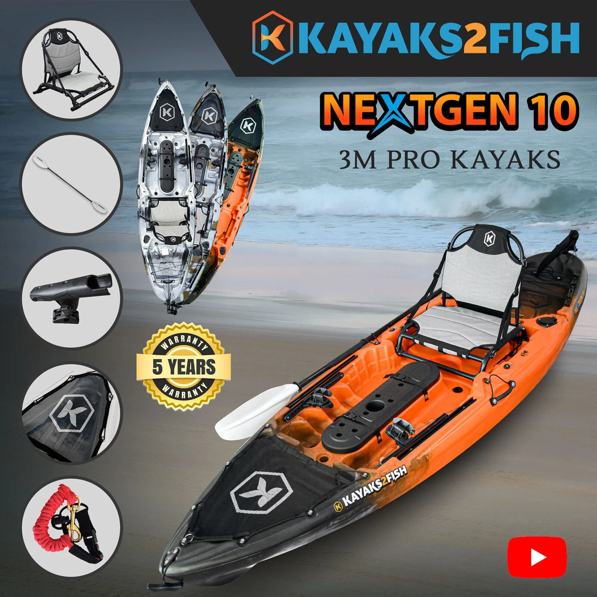 Kayak 2 sale fish
