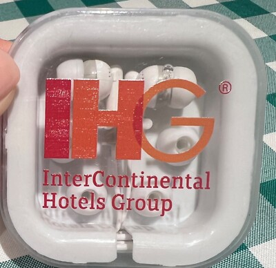 IHG weiße kabelgebundene Ohrhörer/Kopfhörer - 3,5 mm Klinke - neu im Karton 