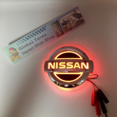 for Nissan 5D LED Emblem 4.61 ×3.94 in 117x100mm 3 colours for Nissan 5D LED Emblem 4.61 ×3.94 in 117x100mm 3 colours