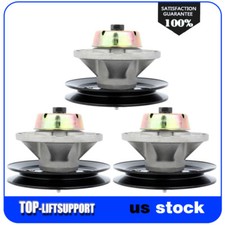 1/2/3Pcs Spindle Assembly For John Deere AM121342 AM121229 48"54" Decks w/Pulley