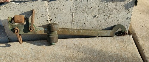 Howe Mercantile Scale Beam, Antique, Brass, 20 Inch Long, Hang And Use! - Picture 7 of 10