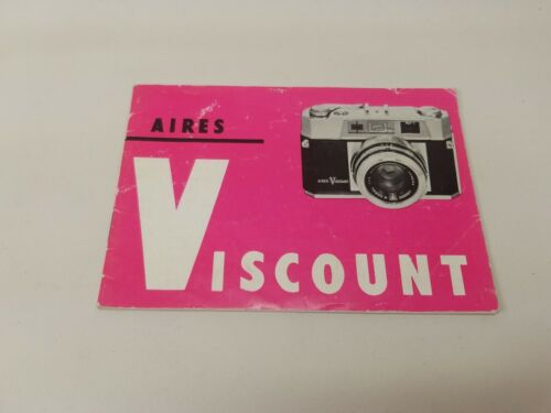 Aires Viscount instruction manual. In English.  25 pages. G2 - Afbeelding 1 van 5