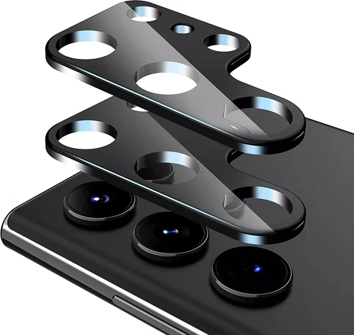 Paquete de 2 protectores de lente de cámara de vidrio templado para Samsung S25/S25 Plus/S25 Ultra - Imagen 1 de 6