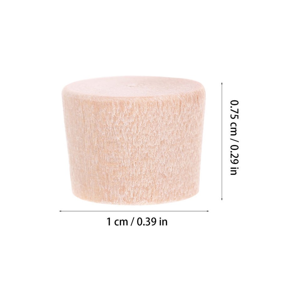 100 Pcs Pocket Hole Plugs Button Carpenter Bee Cork For Holes eBay