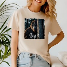 Bigfoot Hiding Life Tshirt, Graphic T's Multiple Colors Available