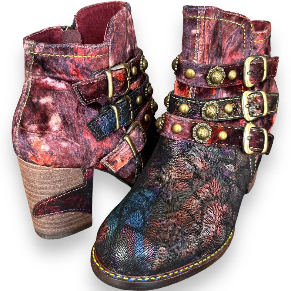 L'Artiste Laura Vita by Spring Step Nakisha Ankle Boots Size EU 35 | US 5.5 - Image 3 of 4