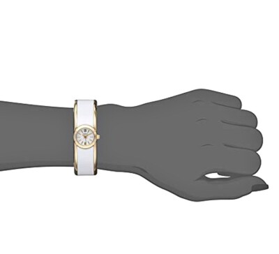Caravelle New York by Bulova Ladies Dress Watch White Dial Raised Indices 30mm Caravelle by Bulova Traditional White Dial Women main image 4