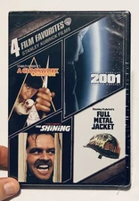 4 Stanley Kubrick Films - Full Metal/2001/Shining/ Clockwork , BN Sealed 4 DVDs