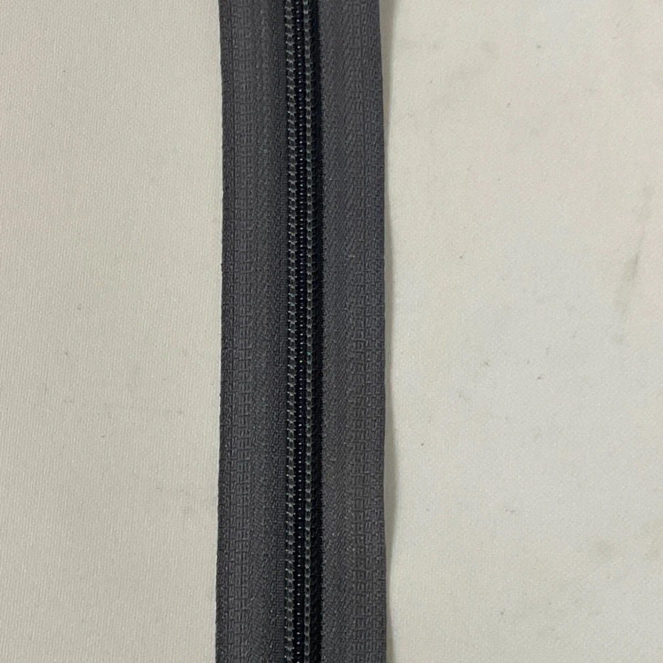 10 Yards (30 feet)  Medium Gray YKK Zipper coil chain # 5 CI 5/8" 155 - Image 2 of 2