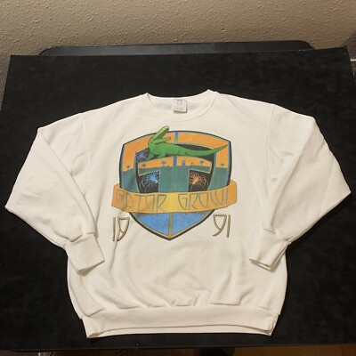 Vintage Rare 1991 Florida Gators Gator Growl Art Sweatshirt Men s Sz Xl