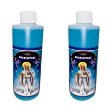 2PACK- SANTA MUERTE Agua Espiritual - Holy Death Spiritual Water  8 oz