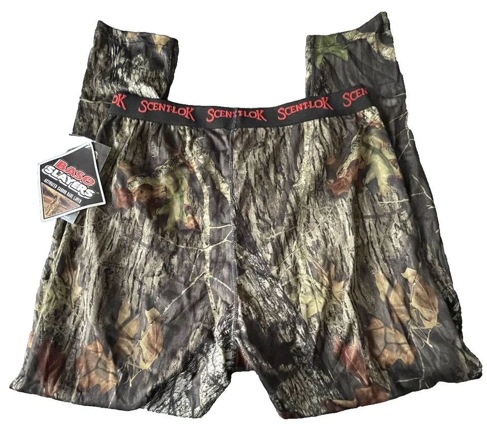 Mossy Oak Breakup SCENT-LOK Base Layer Hunting Pants #1125-019 Men's Size XL NWT - Image 4 of 4