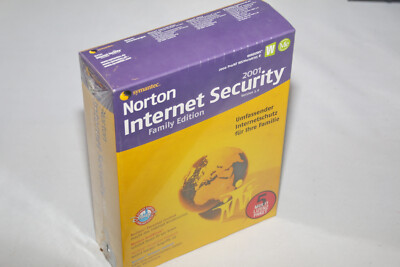 Symantec Norton Internet Security 2001 Ver. 3.0 NEU / NOS Boxed Windows 98 95