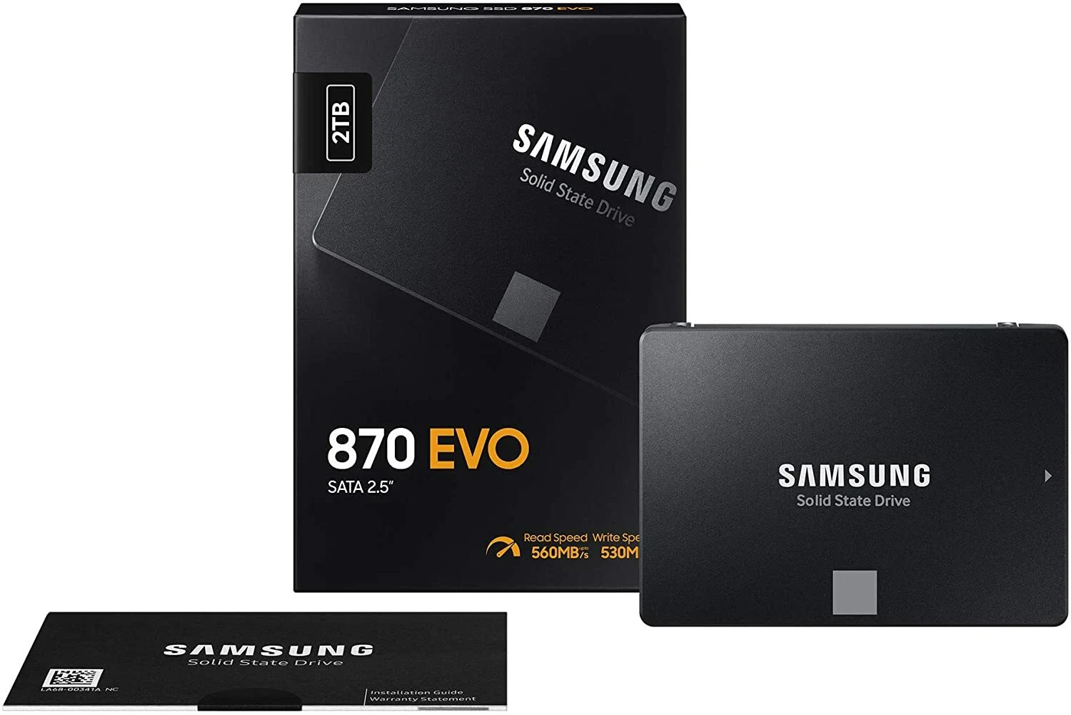 2TB Samsung 870 EVO 560MB/s