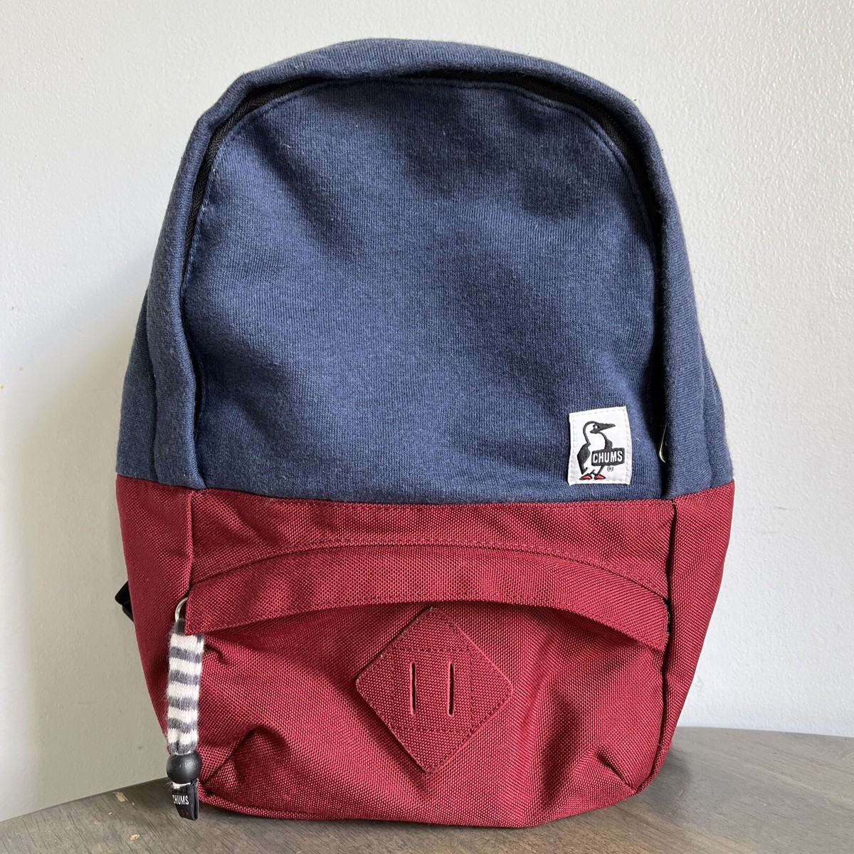 CHUMS One Shoulder Backpack Bag Tomato/Navy RARE CH60-2009  display picture 1