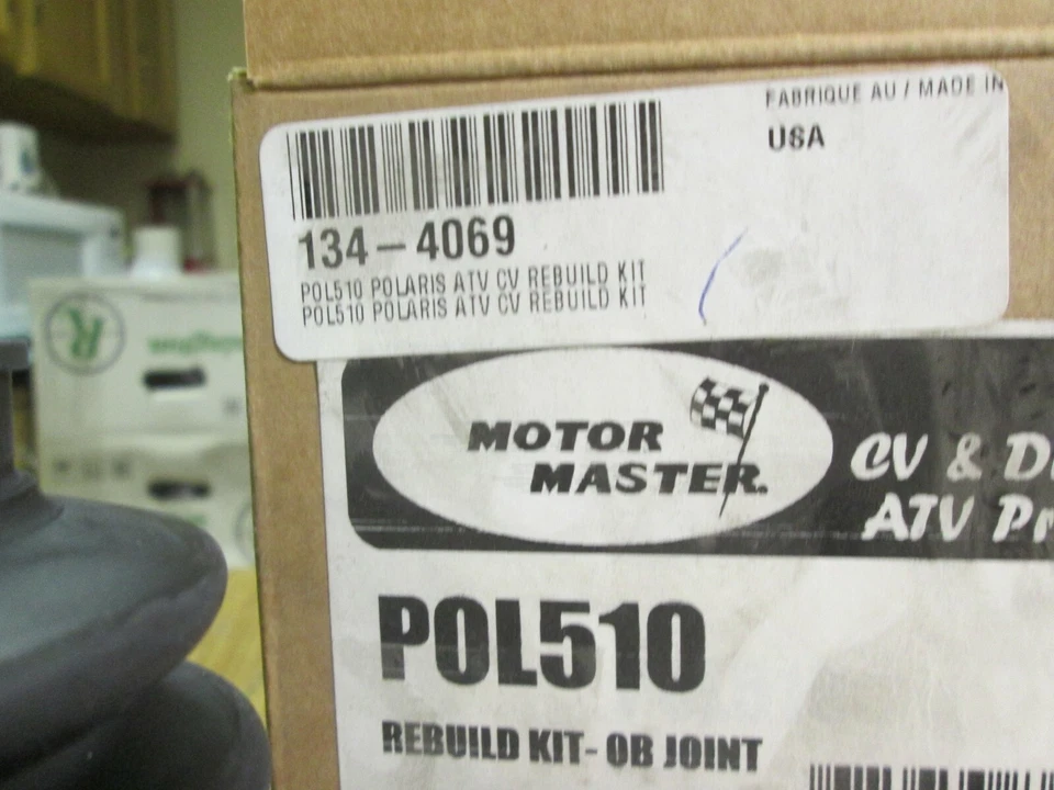 KIT DE RECONSTRUCCIÓN DE JUNTAS CV - MOTORMASTER POL510 - RECONSTRUYE TU ARTICULACIÓN CV POLARIS ATV Foto 3 de 3