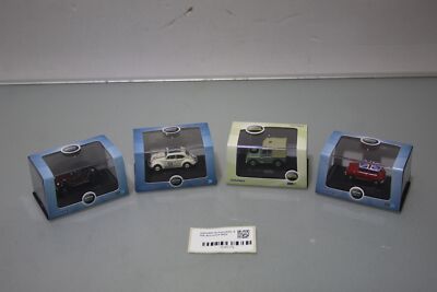 OXFORD Automobile 4 Stk Konvolut 76CT001-76VWB001-76LAN180001-76MN001 NEU