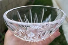 Vintage Waterford Classic Lismore Crystal 6 in. Bowl Etched Signed 3 in H.