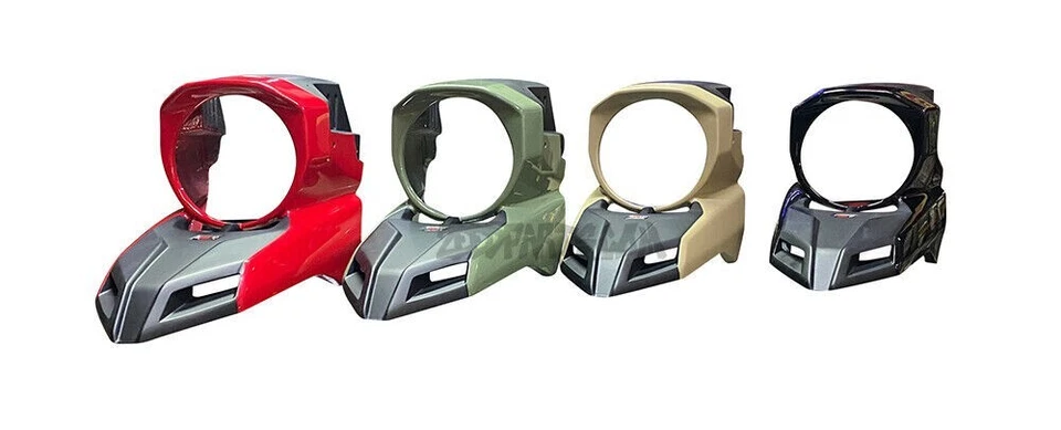 FRONT MOTARD FENDER FAIRING WING COVER FOR HONDA CT125 TRAIL125 HUNTER 2020-2024 Foto 3 de 4