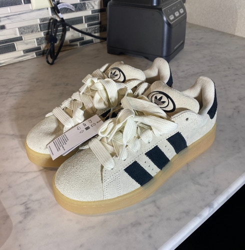 Size 8 - adidas Campus 00s Cream Gum Black - NEW w/o Box