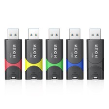 KEXIN 32GB Flash Drive 5 Pack 3.0 Thumb Drive USB Flash Drive USB 3.0 Memory ...