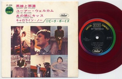 ビーチボーイズ7インチレコード Heroes And Villains The Beach Boys / Heroes And Villains 1967 Japanese 7in Capitol
