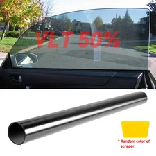 20"*10ft Heat UV Rejection  50% VLT Tint Ceramic Window Film CAR Home