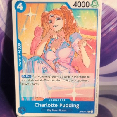 Charlotte Pudding OP06-047 4000 Foil Cost 4 Character OPCG EN