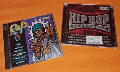 CDs Hop Rap Sammlung Sampler 90s Oldschool 2Pac Luniz MC Eight Dr.Dre Eminem