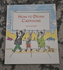 How to Draw Cartoons by Syd Hoff, 1st Edition, Scholastic Book Services