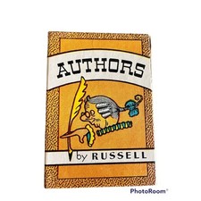 Vintage Authors 51 Card Game by Russell Press COMPLETE