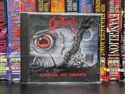 Obituary Cause of Death CD デスメタル Obituary CAUSE OF DEATH CD