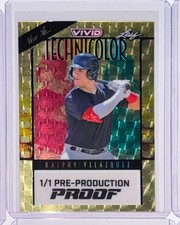 2023 Leaf Vivid Ralphy Velazquez Technicolor Super Prismatic Gold Proof 1/1