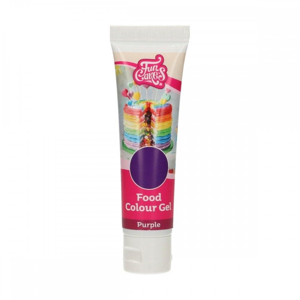 Funcakes Purple Food Colour Gels 30G - Image 2