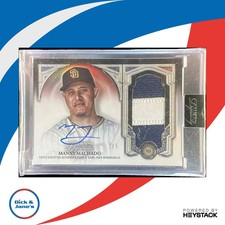 2023 Topps Dynasty Manny Machado Auto Patch Silver 2/5 #DAP-MM4 San Diego Padres