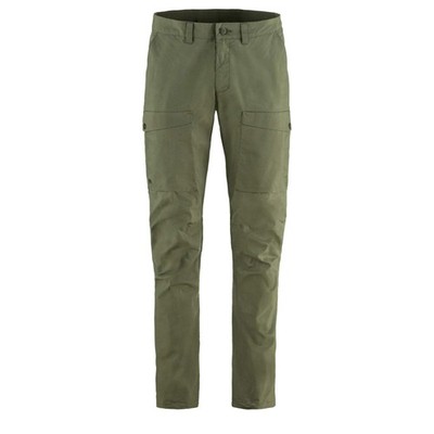 Fjällräven Abisko Hybrid Trail Trousers Regular Laurel Green