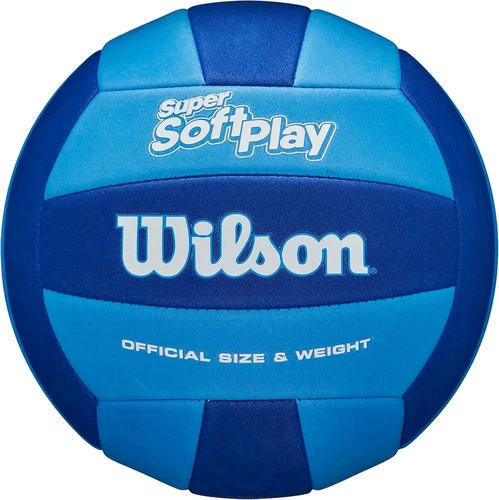 WILSON Voleibol Super Soft Play Talla 5, Azul-