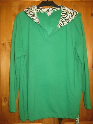 liberty Damen Kapuzen Sweatshirt Gr.XXL getragen Grünton - Bild 1 von 4