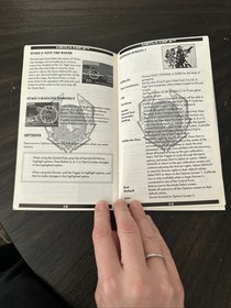 Sega Saturn Manual Only Virtua Cop 2 W/Reg Card 