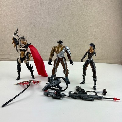 McFarlane Toys 1996 Spawn Wetworks Series 2 Figure Lot Delta Pilgrim Blodd Queen